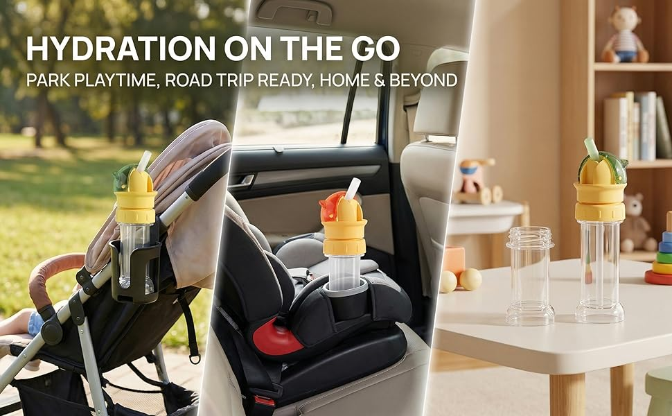 BOGO FREE: Turn Any Bottle Into a Sippy Cup!๐ถ๐ผ