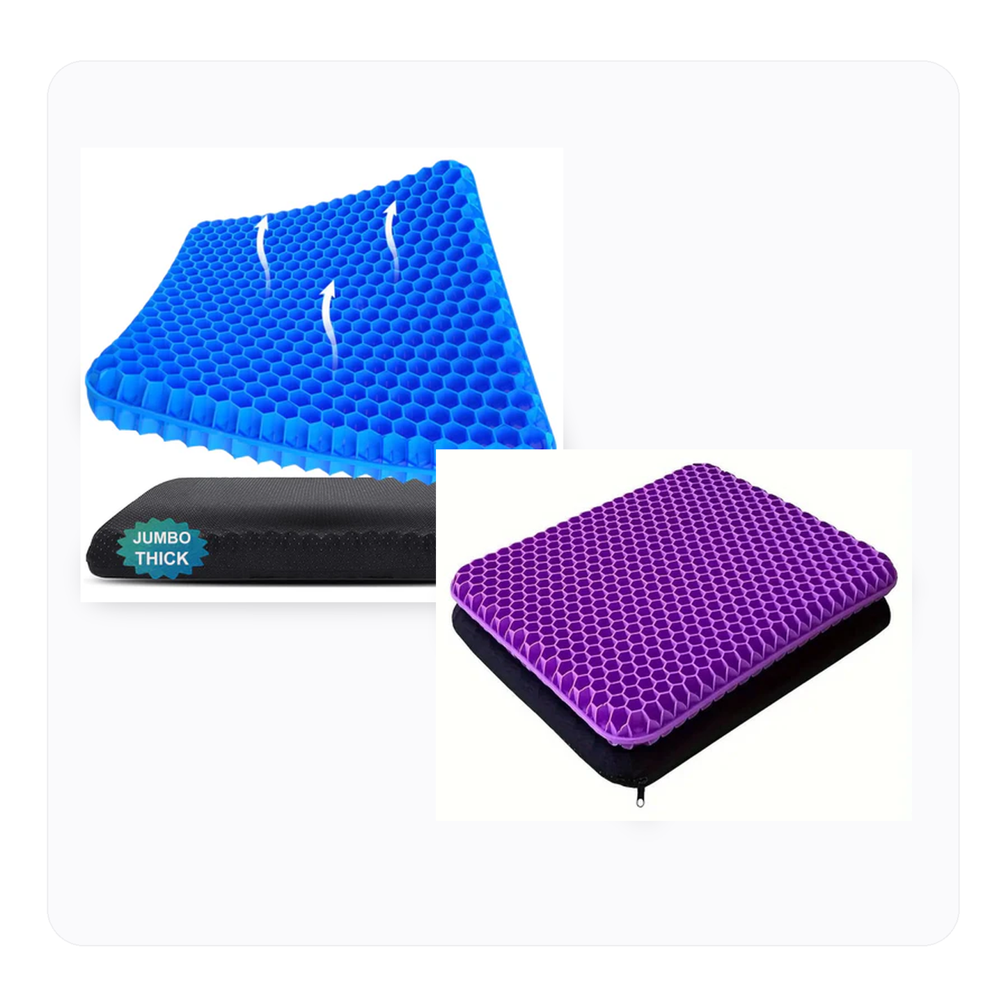 🔥Last day for 60% off✨ Ergonomic Silicone Seat Cushion – Relief You Can Feel