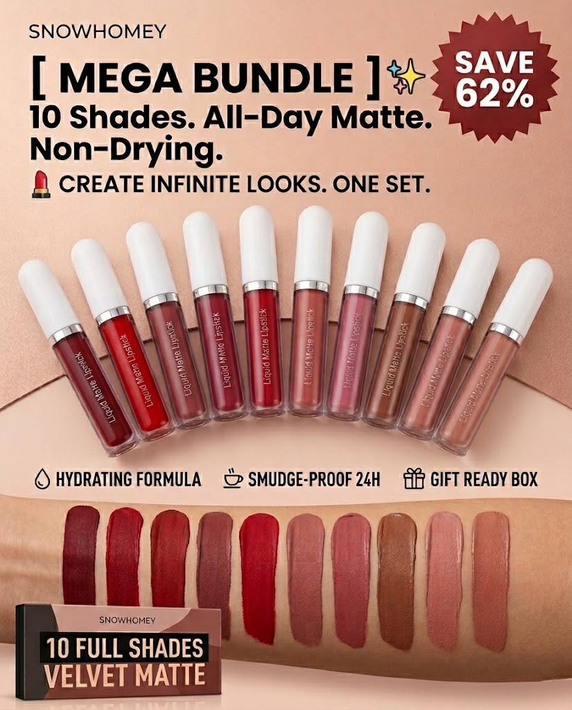 10 Shades. Endless Looks. One Set.