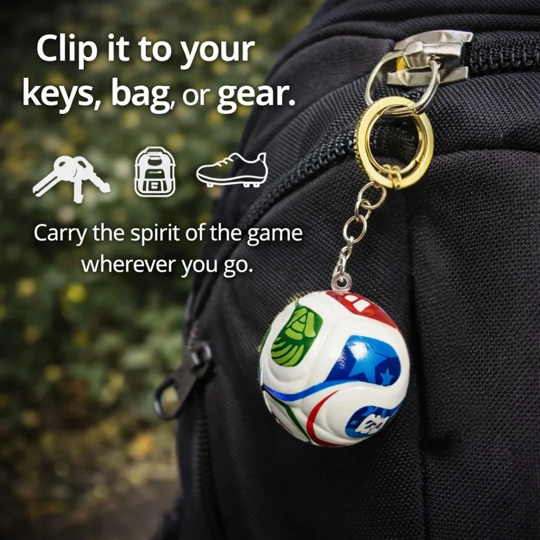 2026 World Cup Trophy Keychain
