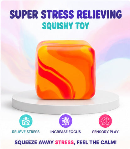 Super stress-relieving squishy toy, a must-have gadget to calm emotions and relax your mood.