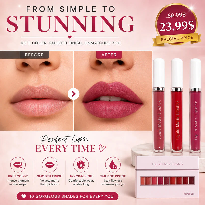 One Set. Endless Lip Looks.