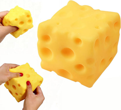 Squeeze the Stress Away. Feel the Cheese