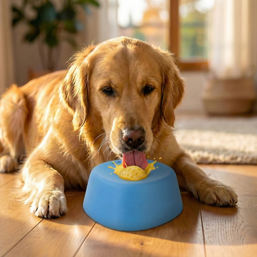 Non-Slip Slow Feeder Dog Bowl
