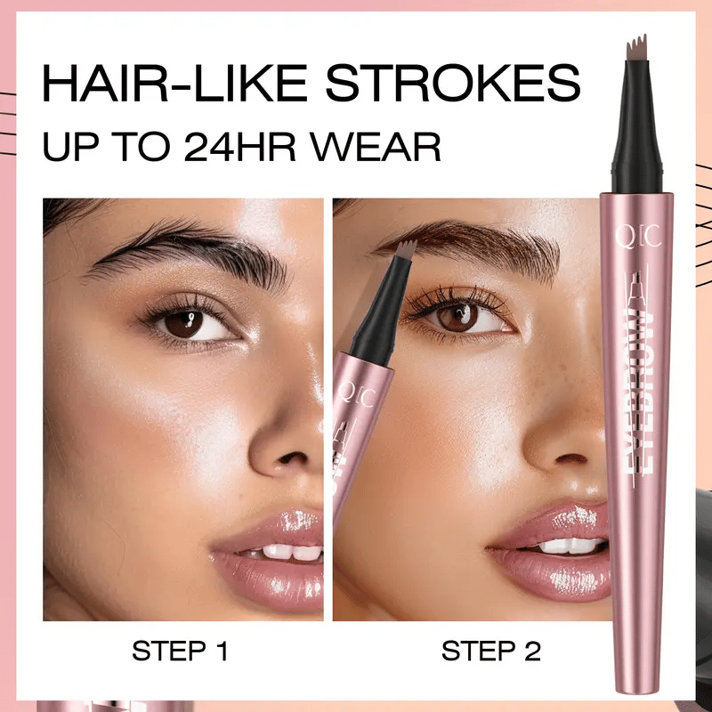 🔥 [ BUY 1 GET 1 FREE ] ✨ 3D Microblading Eyebrow Pencil - Waterproof 4-Prong Tip! (50,000+ Sold)