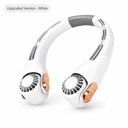 2026 Upgraded Neck Cooling Fan – Hands-Free, Ultra-Quiet & 180° Adjustable