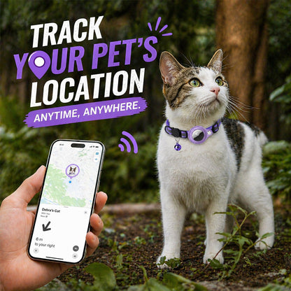 🎁Buy one get one free🐱 Reflective AirTag Cat Collar for Ultimate Pet Protection 🐾