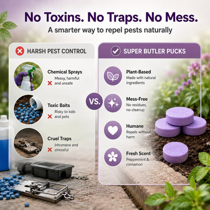 🔥50% Off Limited Time ⏳🔥All-Natural Peppermint & Cinnamon Pest & Rodent Repellent Pucks