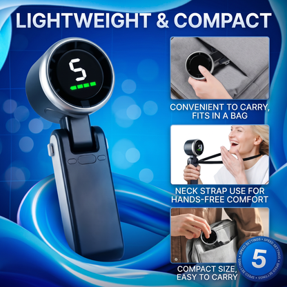 🎁Limited Time Offer: 40% Off🔥Portable Handheld Turbo Fan