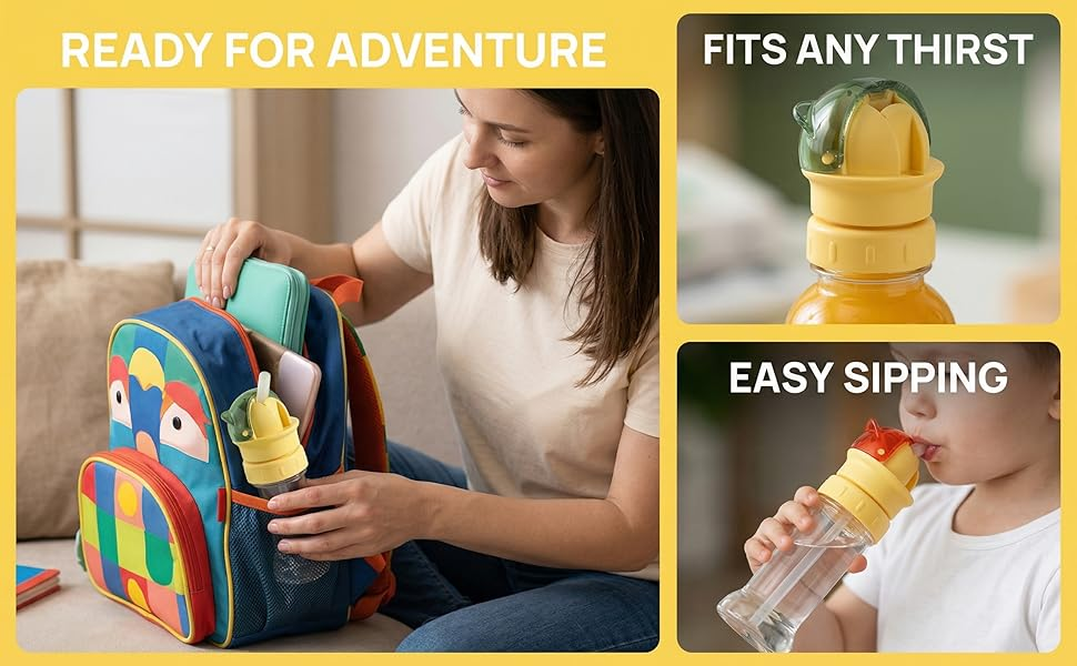 FREE: Turn Any Bottle Into a Sippy Cup!