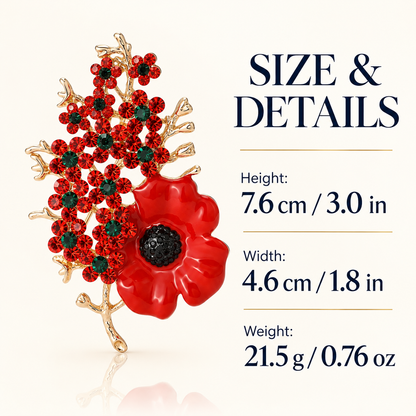 1945-2026 "Never Forgotten" Victory Blossom [81th Anniversary Keepsake]