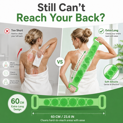 🔥Buy One Get One Free 🎁 Brand New Silicone Back Scrubber