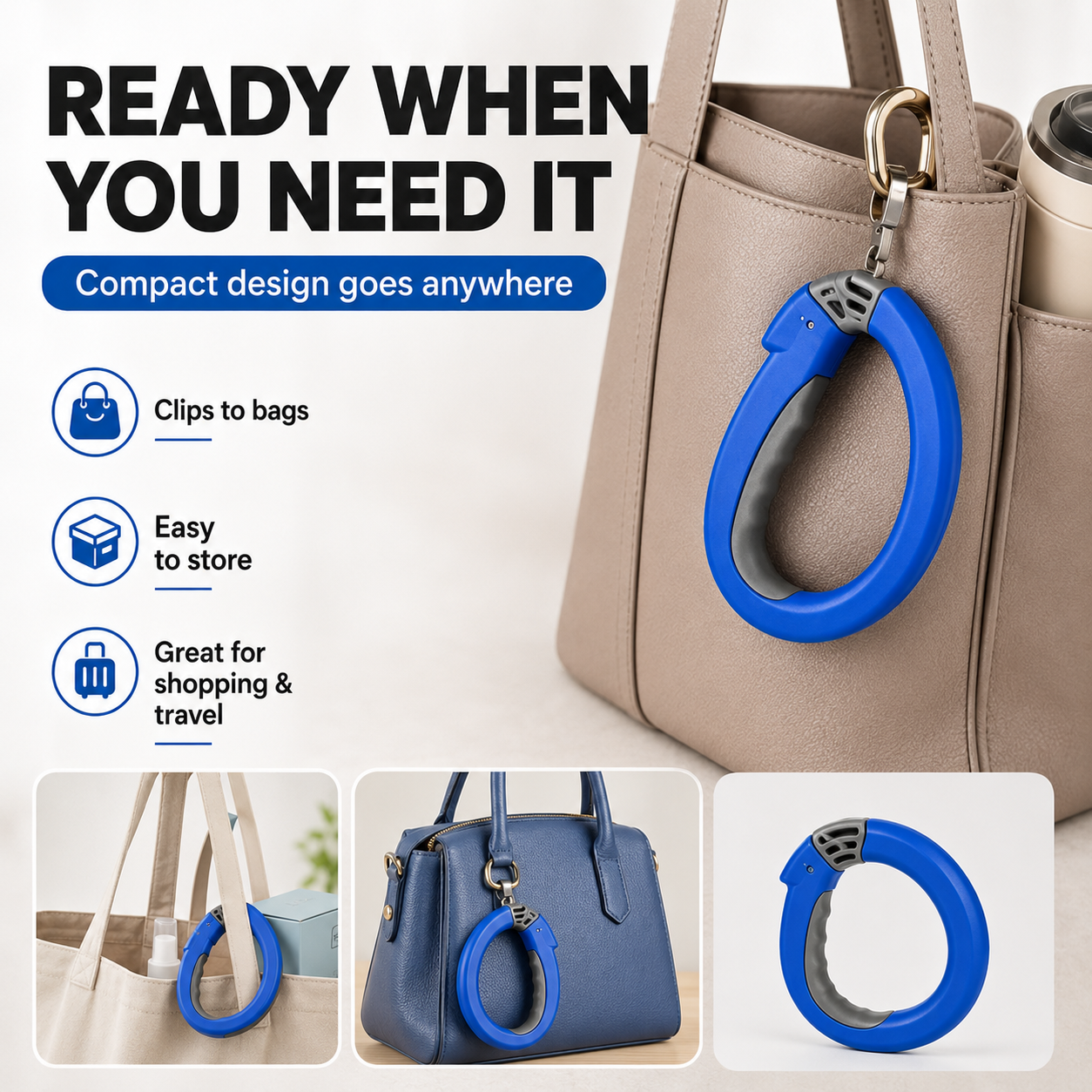 🔥Buy One Get One Free 🔥 Heavy-Duty Shopping Bag Carrier Holder