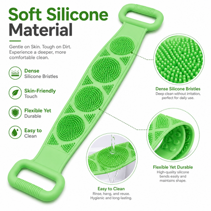 🔥Buy One Get One Free 🎁 Brand New Silicone Back Scrubber