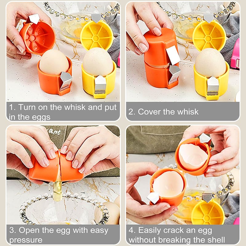 Ultimate Mess-Free Egg Cracker & Separator