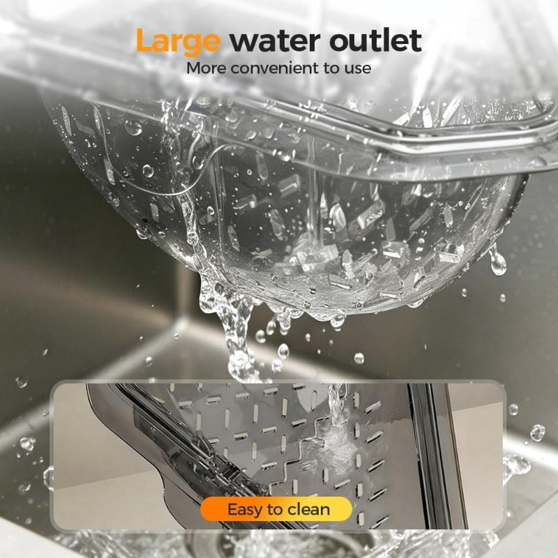 Stop Touching Soggy Scraps: The Ultimate Space-Saving Magnetic Sink Basket