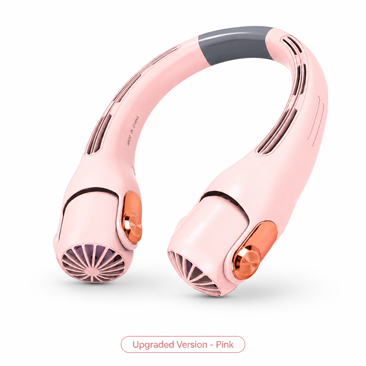 2026 Upgraded Neck Cooling Fan – Hands-Free, Ultra-Quiet & 180° Adjustable