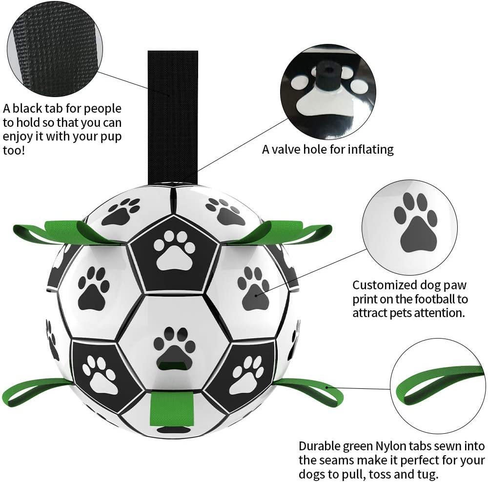 Interactive Dog Football with Tabs