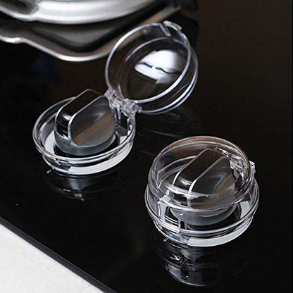 4Pcs Gas Stove Safety Lock Covers