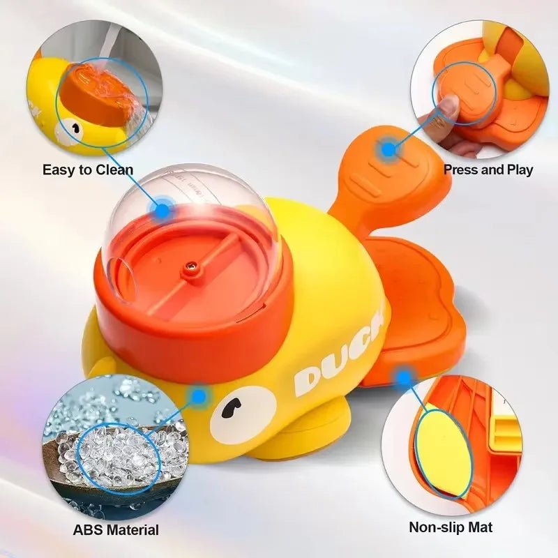 Pawsome Feeder Duck Design Pet Food Dispenser