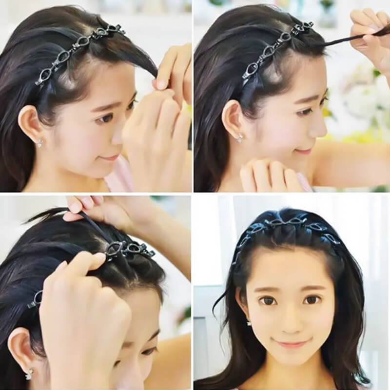 Buy 1 get 1 free🌸Braided Hairband Clip🌸