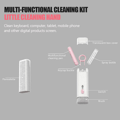 🥰7-in-1 Deep Cleaning Kit for Keyboard & Earbuds